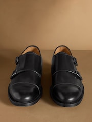 Russell & Bromley Barton Monk Double Buckle Shoes - Image 3 de 7
