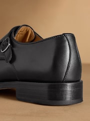 Russell & Bromley Barton Monk Double Buckle Shoes - Image 6 de 7
