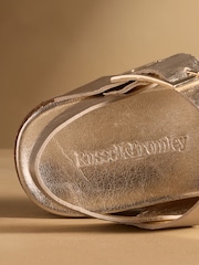 Gold - Russell & Bromley Boston Flatform Sandals - Bild 5 von 7