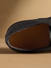 Negru - Russell & Bromley Barton Brogue Shoes - Imaginea 5 din 7