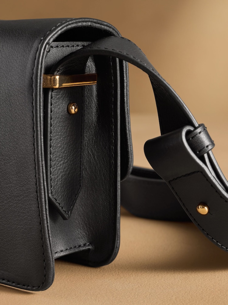 Negru - Russell & Bromley Brookvale Tasslepoint Hardware Cross-Body Bag - Imaginea 5 din 5