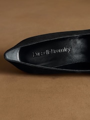 Russell & Bromley Black Hillcliffe High Heeled Courts - Image 5 of 7