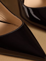 Negro - Russell & Bromley Liney Cutout Slingback Heels - Imagen 6 de 7