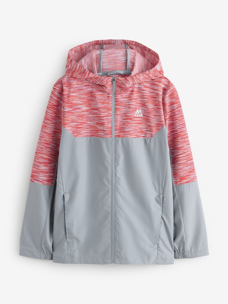 Montirex Grey Junior Lightweight Trail 2.0 Windbreaker Jacket - Image 1 of 5 Montirex Grey Junior Lightweight Trail 2.0 Windbreaker Jacket - Image 1 of 5