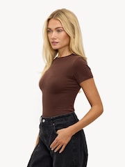 LOAVIES Brown Rustic Twilight Top - Image 2 of 5