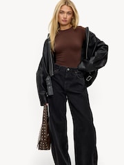 LOAVIES Brown Rustic Twilight Top - Image 4 of 5