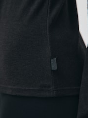 Black Long Sleeve Thermal Base Layer  Tops 2 Pack - Image 9 of 9