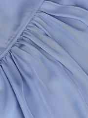 Monsoon Blue Indi Tie-Back Prom Dress - Image 5 of 5