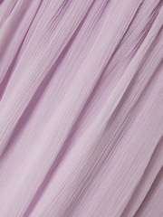 Monsoon Purple Texas One Shoulder Prom Dress - Image 4 of 4