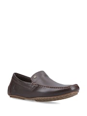 Hush Puppies Brown Ralph Slip On Shoes - Image 1 of 5
