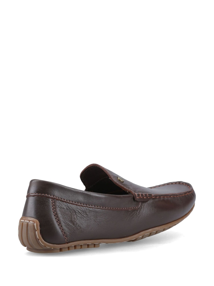 Hush Puppies Brown Ralph Slip On Shoes - Image 2 of 5 Hush Puppies Brown Ralph Slip On Shoes - Image 2 of 5