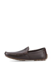 Hush Puppies Brown Ralph Slip On Shoes - Image 4 of 5