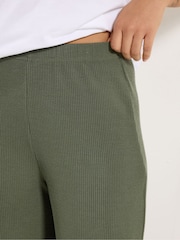 أخضر - بنطلون برِجل واسعة للأحجام الصغيرة من M&Co - Image 4 of 5