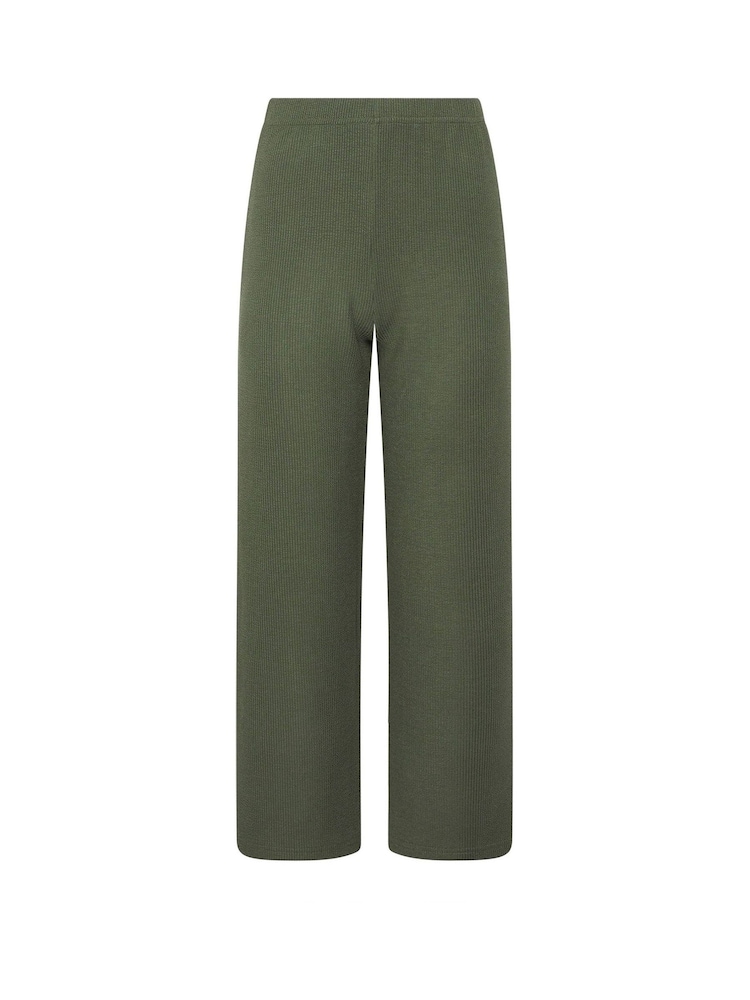 أخضر - بنطلون برِجل واسعة للأحجام الصغيرة من M&Co - Image 5 of 5