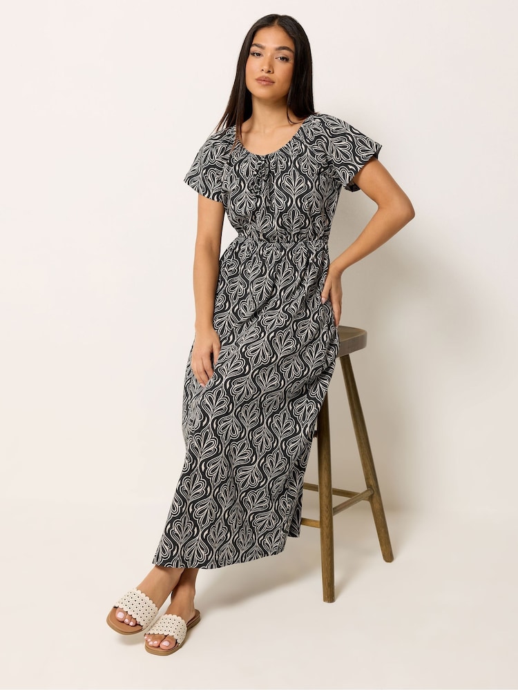 Черный - M&Co Petite Maxi Boho Dress - Изображение 1 5