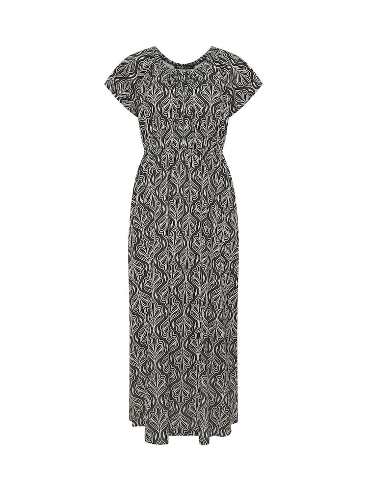 Черный - M&Co Petite Maxi Boho Dress - Изображение 5 5