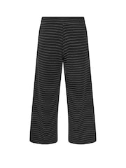 PixieGirl Petite Black Pinstripe Wide Leg Trousers - Image 5 of 5