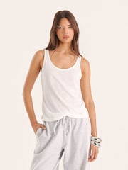 4th & Reckless Marl Double Layered T-Shirt - Imaginea 2 din 6