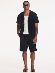 Religion Black Slub Shirt - Image 4 of 4