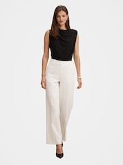 Forever New White Ada Straight Leg Trousers - Image 5 of 5