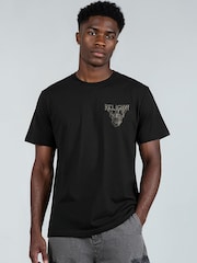 Religion Black Dripping Skull T-Shirt - Image 1 of 4