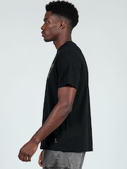 Religion Black Dripping Skull T-Shirt - Image 3 of 4