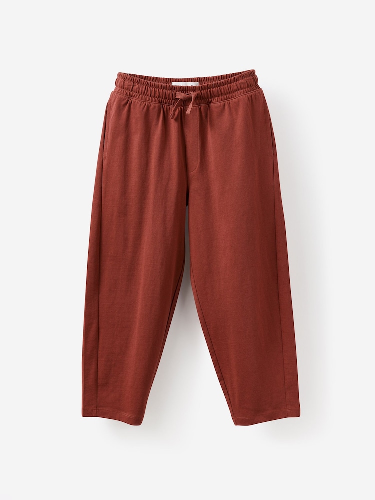 Cotton On Dark Brown Banjo Barrel Trousers - Image 1 of 3