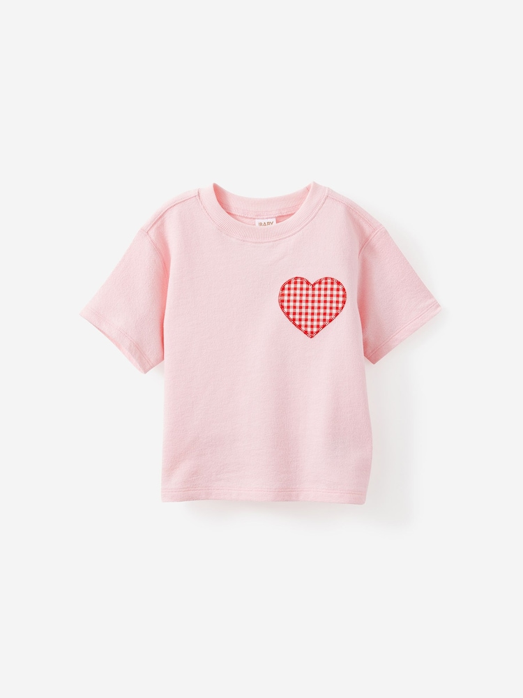 Cotton On Pink Tyla Knit T-Shirt - Image 1 of 2