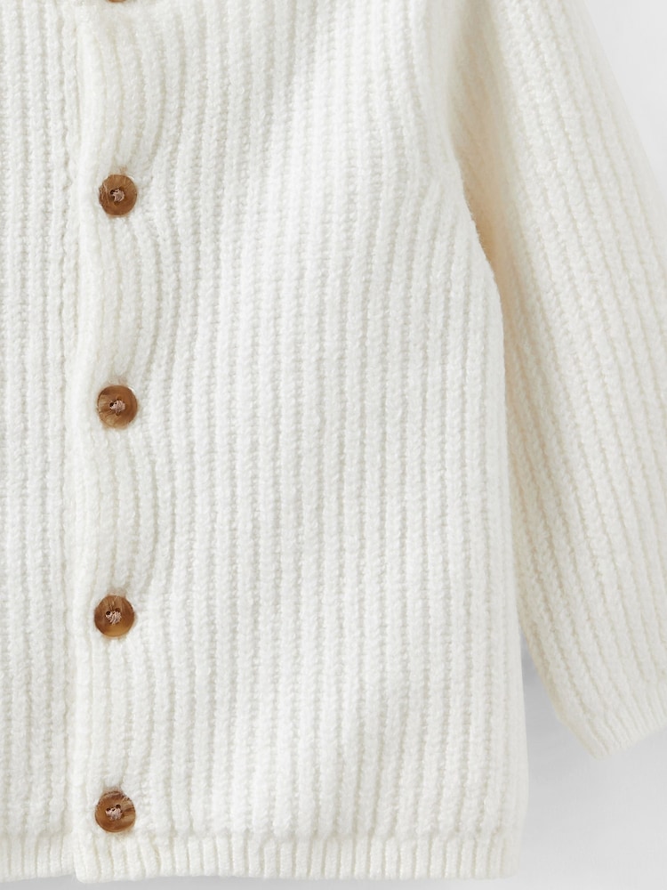 Cotton On White Knit Cardigan - Image 2 of 2