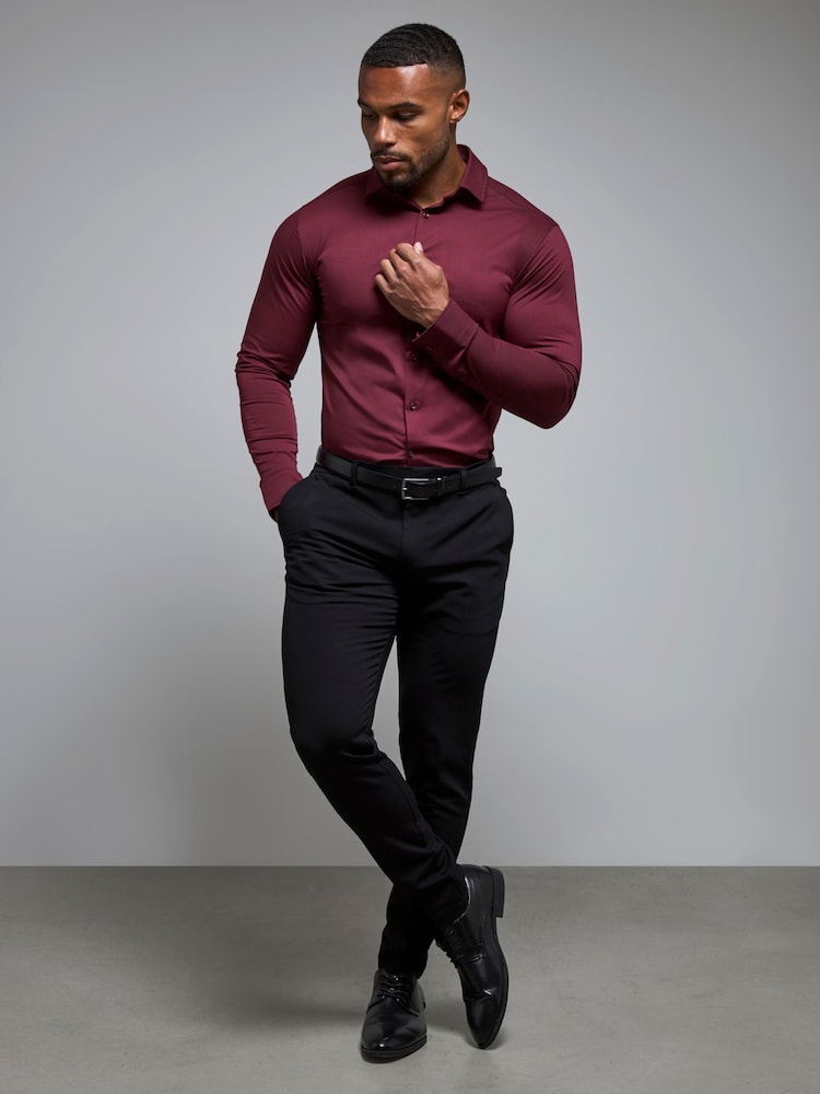 black pants red dress shirt Red Devil Shirt | Red Dress Shirt for Boys