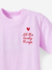 Cotton On Pink Poppy Oversize Graphic Print T-Shirt - Image 3 of 3