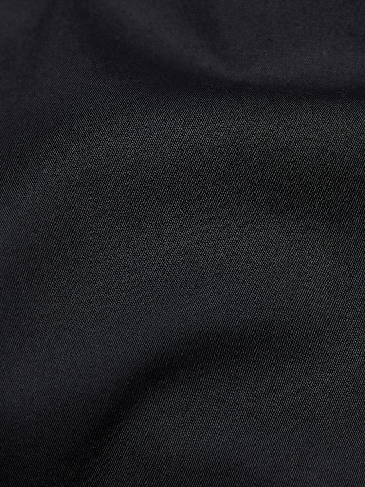 Tailored Athlete Black Muscle Fit Dress Shirt - Image 7 of 7 Tailored Athlete Black Muscle Fit Dress Shirt - Image 7 of 7
