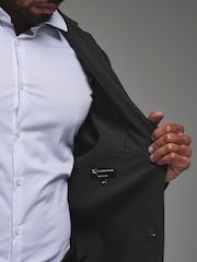 Tailored Athlete Grey Muscle Fit Tech Suit Jacket - Image 6 of 7