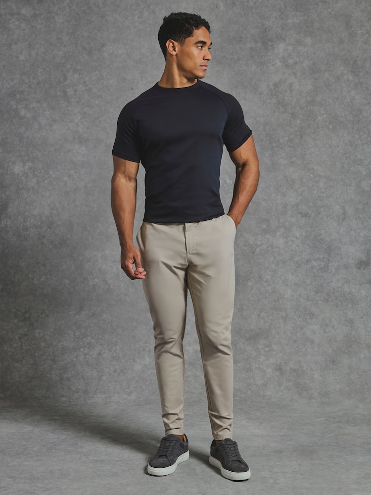Tailored Athlete Natural Muscle Fit Chino Trousers - Image 2 of 6