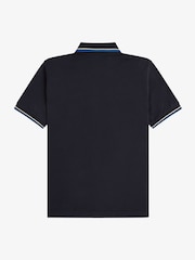 Fred Perry Blue Twin Tipped Fred Perry Shirt - Image 2 of 2