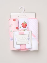 Rock-A-Bye Baby Boutique Hooded Towels And Wash Cloth Set 3 Pack - Image 1 of 3