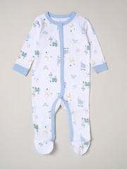 Rock-A-Bye Baby Boutique Light Blue All-In-One Baby Gift Set 5 Piece - Image 2 of 5