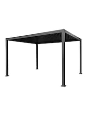 Maze Grey Jupiter Frame Pergola 3x4m - Image 6 of 6