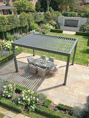 Maze Grey Jupiter Frame & assembly service Pergola 3x4m - Image 2 of 4