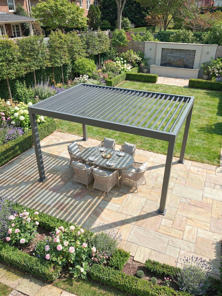 Maze Grey Jupiter Frame & assembly service Pergola 3x4m - Image 2 of 4 Maze Grey Jupiter Frame & assembly service Pergola 3x4m - Image 2 of 4