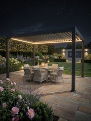 Maze Grey Jupiter Frame & assembly service Pergola 3x4m - Image 3 of 4