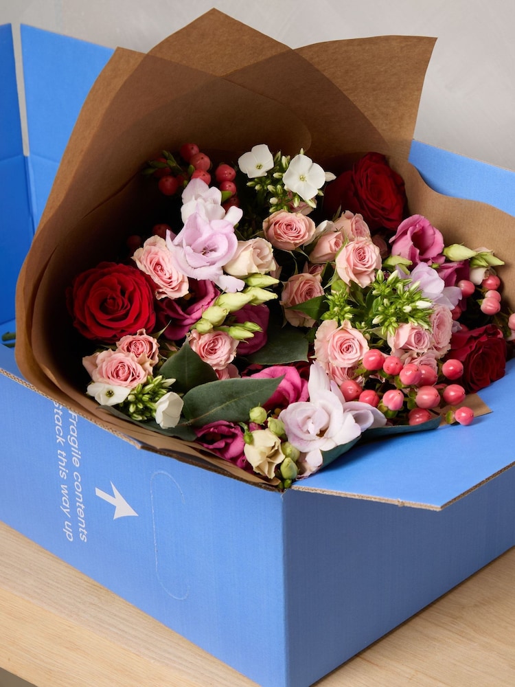 Arena Flowers Raspberry Ripple Mother's Day Fresh Flower Bouquet - Image 6 of 6 Arena Flowers Raspberry Ripple Mother's Day Fresh Flower Bouquet - Image 6 of 6