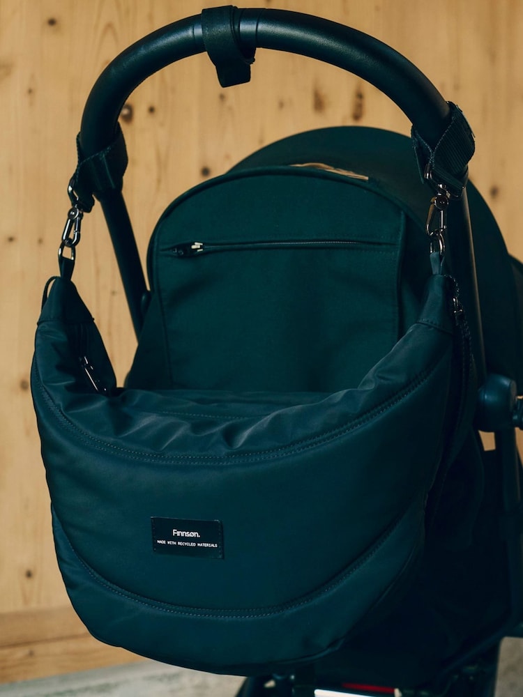 Finnson Black Osma Sling Changing Bag With Stroller Clips - Image 2 of 5