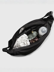 Finnson Black Osma Sling Changing Bag With Stroller Clips - Image 3 of 5
