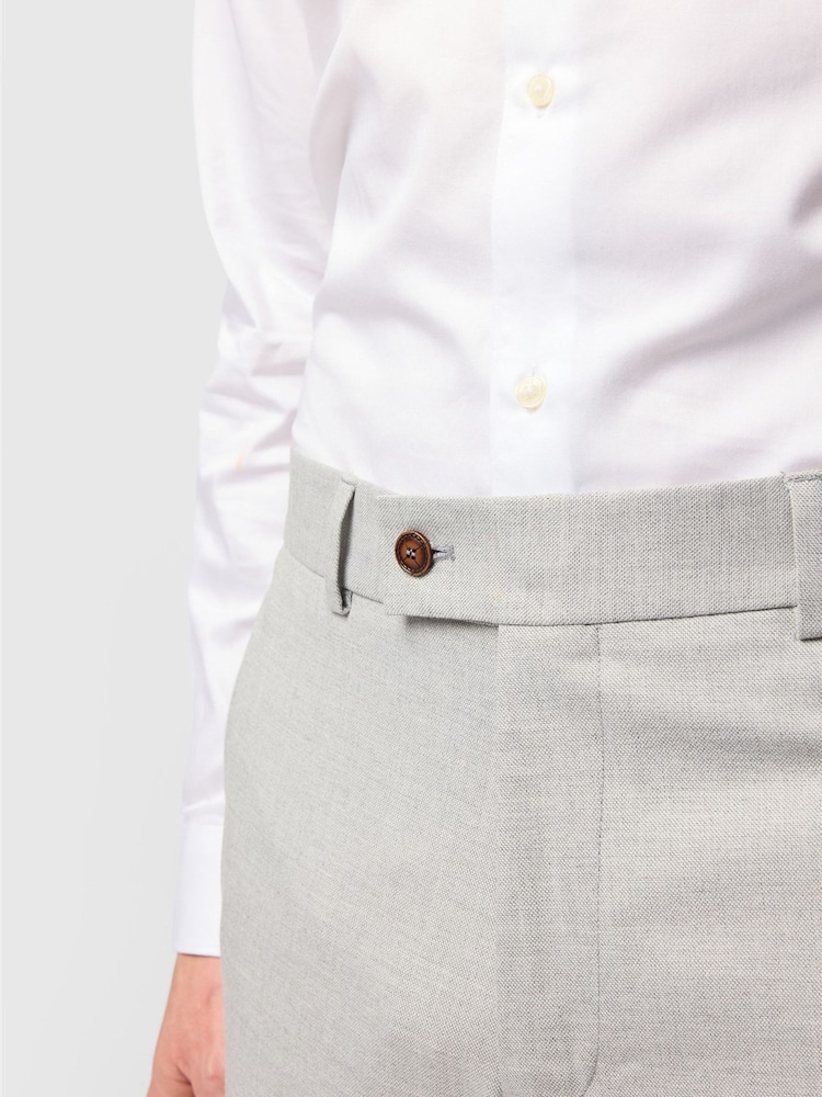 Antique Rogue Grey Texture Trousers - Image 2 of 2 Antique Rogue Grey Texture Trousers - Image 2 of 2