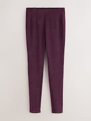 Rojo burdeos - Leggings de pana - Imagen 6 de 8
