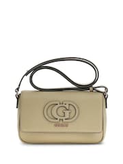 Guess Green Isola Convertible Cross-Body Flap Bag - Image 1 of 4