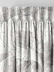William Morris At Home Smoke Acanthus Made to Measure Curtains - Image 5 of 9