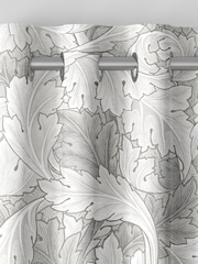William Morris At Home Smoke Acanthus Made to Measure Curtains - Image 7 of 9