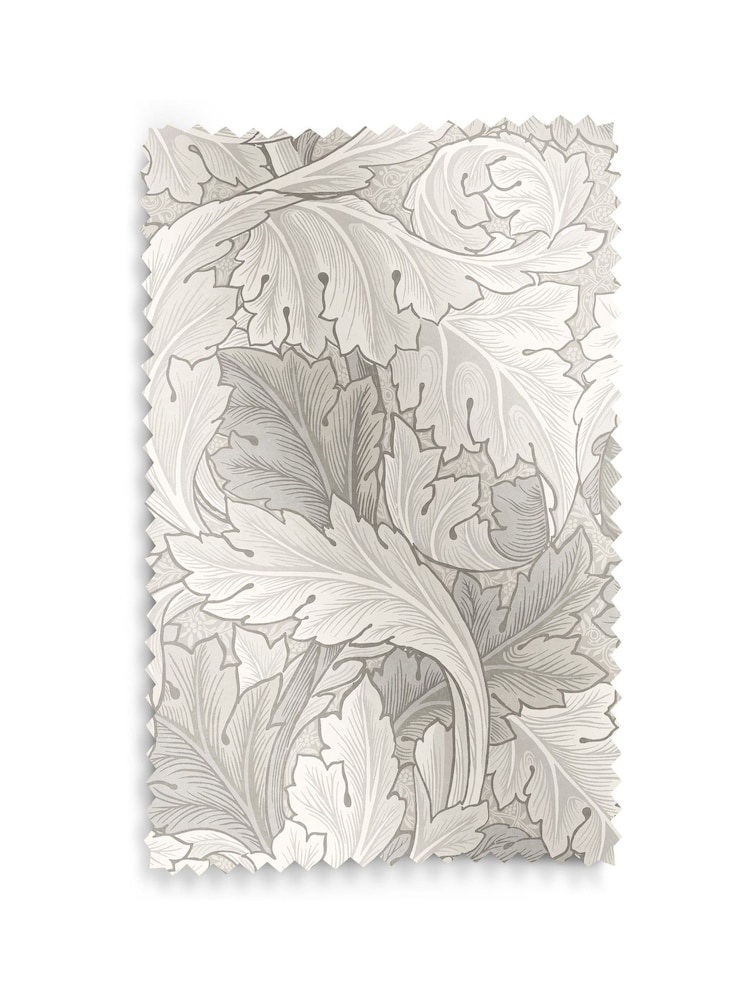 William Morris At Home Smoke Acanthus Made to Measure Curtains - Image 9 of 9